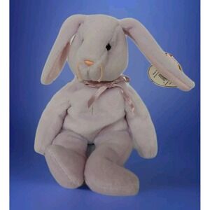 1996 Easter Bunny FLOPPITY ty Beanie Baby Rabbit Plush Stuffed Animal Tags #Ty‎